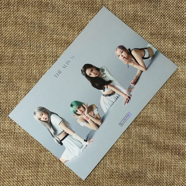 BLACKPINK GROUP #2 [ THE ALBUM JAPAN ] Official Postcard / New, Rare / Gift