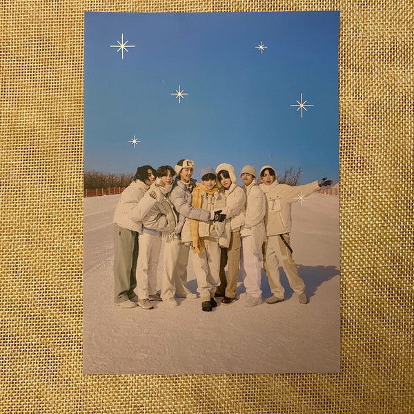 BTS GROUP [2021 Winter Package] Official Sticker First Edition Only / New / Gift