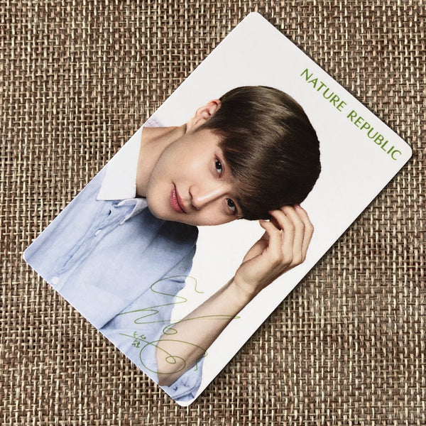 EXO SUHO [Nature Republic] Official Limited Photocard, EXO-K / New, Rare / Gift