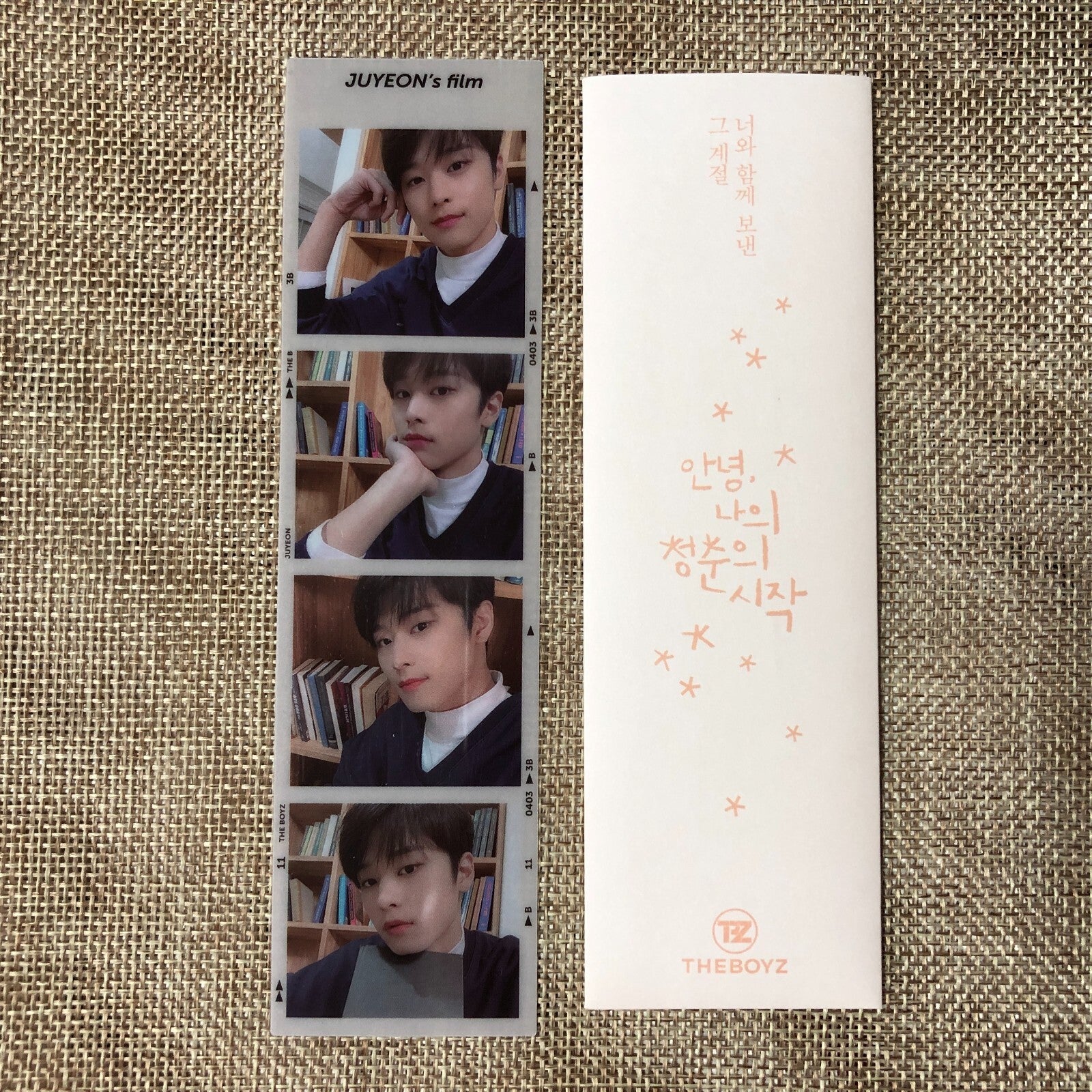 THE BOYZ JUYEON [3rd Fanclub The B Kit] Official Film Photo Photocard / Gift