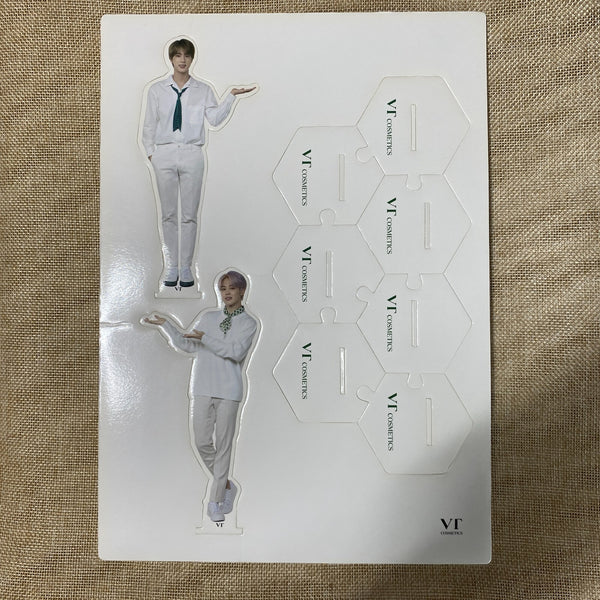 BTS All Member [VT Cosmetics CICA] Official Paper Stand Set / Mint, Rare / Gift