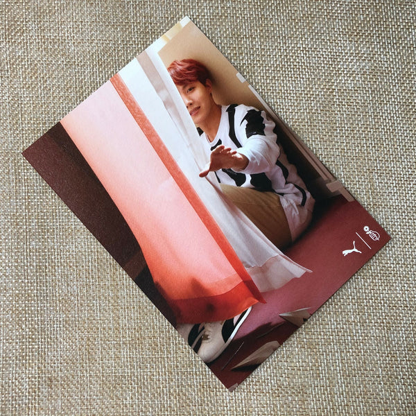 BTS J-HOPE [PUMA Turin] Official Photocard Postcard, Special Limited / Gift