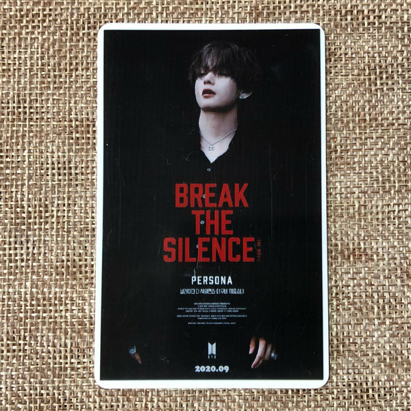 BTS V #2 [Break The Silence Movie] Official Ticket Photocard Photo / New / Gift