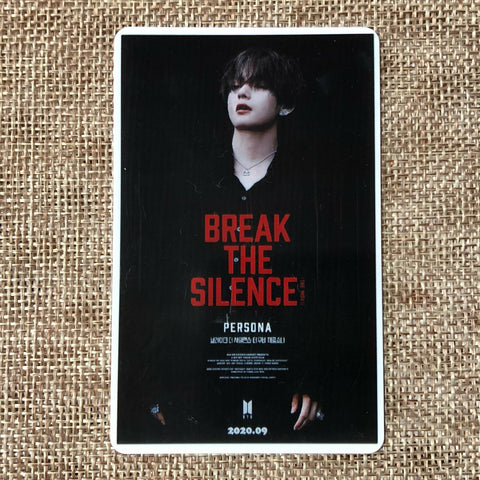 BTS V #2 [Break The Silence Movie] Official Ticket Photocard Photo / New / Gift