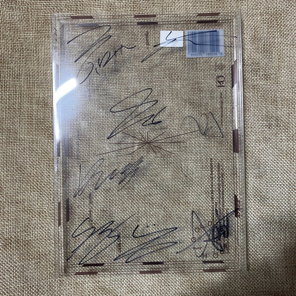 ATEEZ [Golden Hour Part. 2] All Member Signed Promo Album, Message Full Set /+G