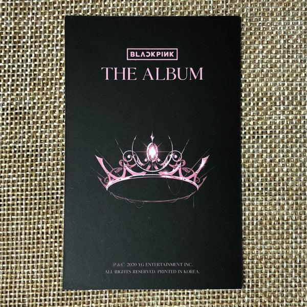 BLACKPINK JENNIE #3 [ Lovesick Girls THE ALBUM ] Official Photocard / New / Gift