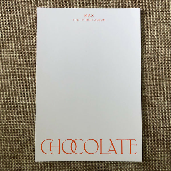 TVXQ MAX CHANGMIN [ CHOCOLATE ] Official Postcard, 1st Mini Album / New / Gift