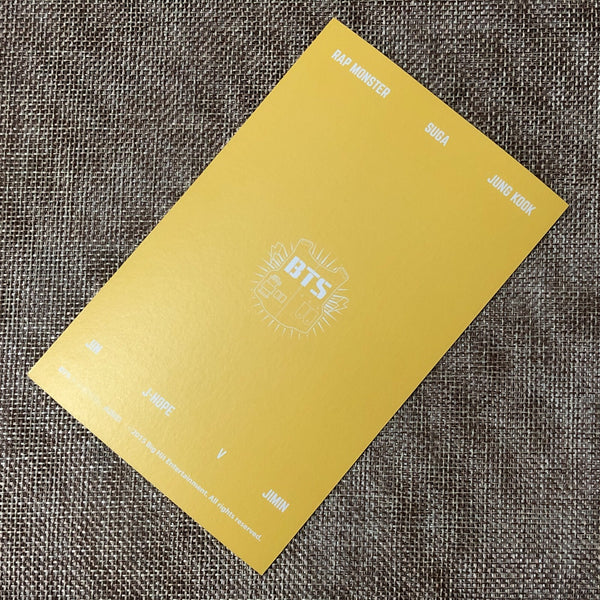 BTS JIN [GLOBAL OFFICIAL FANCLUB 2nd ARMY MEMBERSHIP KIT] Postcard / New / Gift