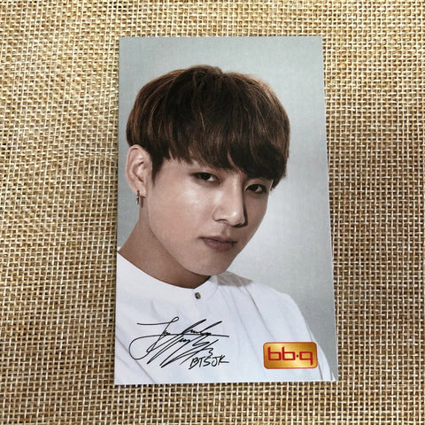 BTS JUNGKOOK #3 [ BBQ ] Official Photocard / New / Gift