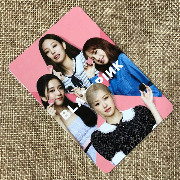 BLACKPINK GROUP [ OREO X BLACKPINK ] Official Limited Photocard / New / Gift