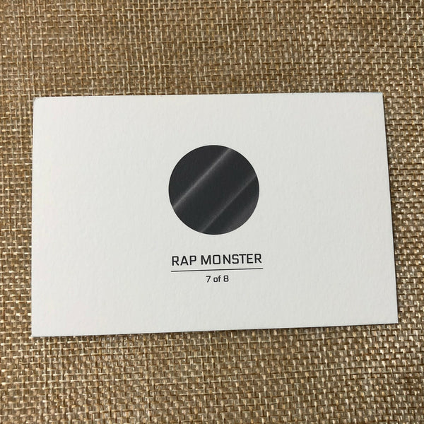 BTS RM 7/8 [ Wings Tour Concert ] Official Mini Photocard / New / Gift
