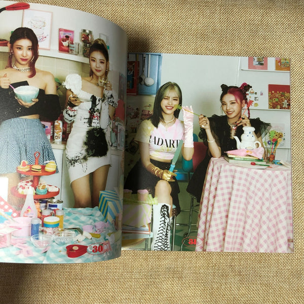 ITZY RYUJIN [CRAZY IN LOVE] Official Photobook + Poster +Sticker Set / Gift