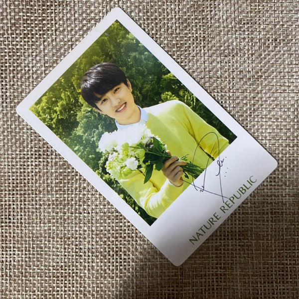 EXO D.O. #3 [ Nature Republic ] Official Limited Photocard / New, Rare / Gift