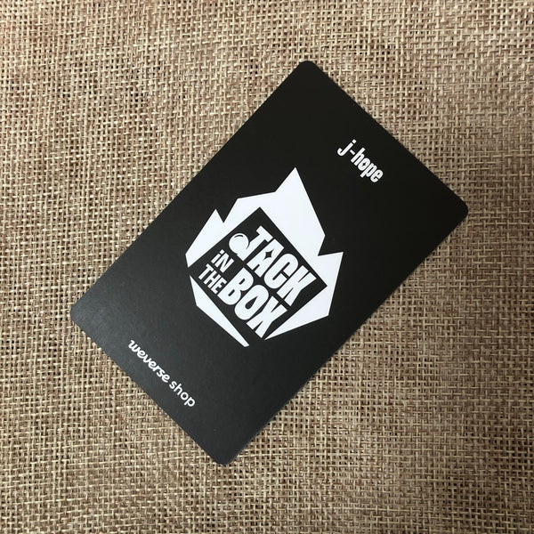 BTS J-HOPE #2 [ JACK IN THE BOX ] Official Photocard, Weverse POB / New / Gift