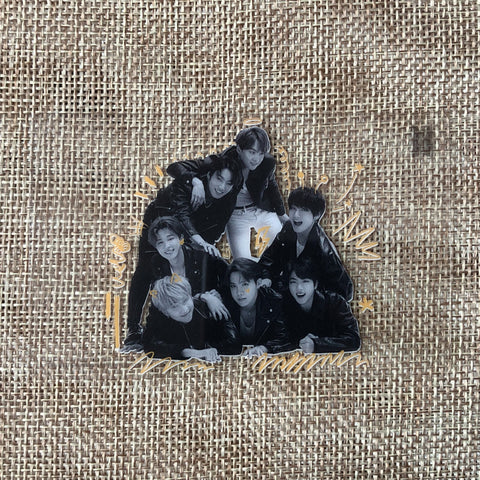 BTS GROUP #2 [Kigsaw Puzzle Map Of The Soul 7] Official Clear Photocard / Gift