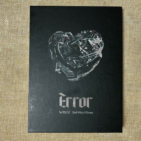 VIXX [ ERROR ] Official Album Photobook, 2nd Album CD / New / Gift