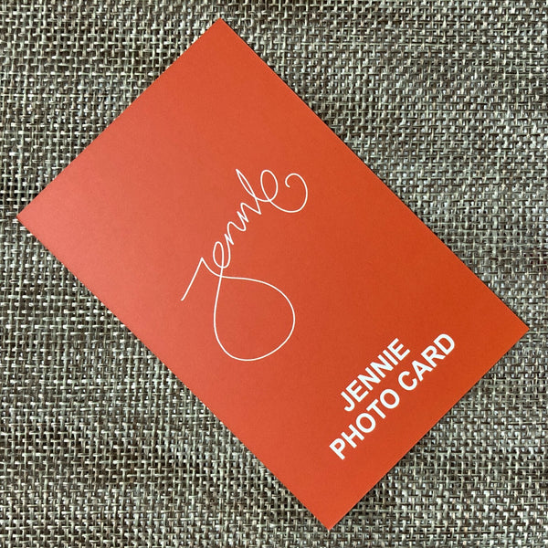BLACKPINK JENNIE #4 [VITA 500] Official Limited Photocard, YG GOODS / New / Gift