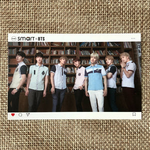 BTS GROUP #7 [ BTS X Smart Uniform ] Official Photocard / New, Rare / Gift