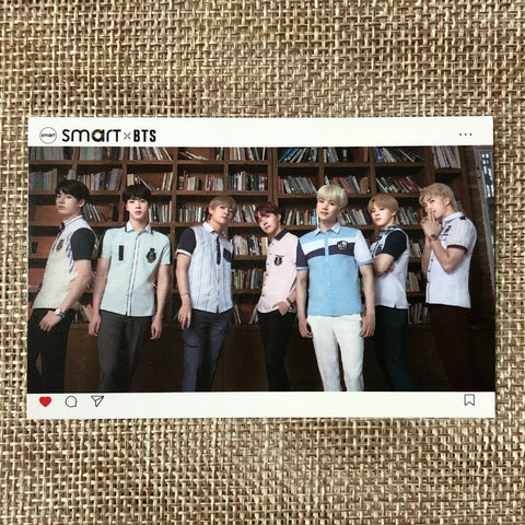 BTS GROUP #7 [ BTS X Smart Uniform ] Official Photocard / New, Rare / Gift