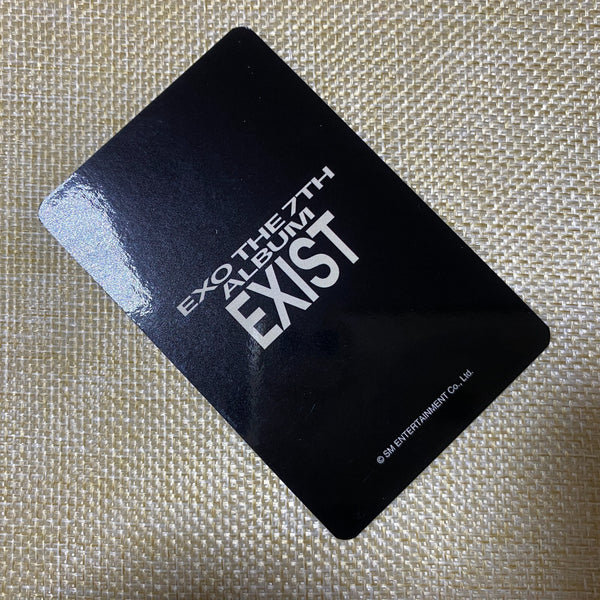 EXO CHEN [ EXIST ] Official Photocard, Digipack Version 7th Album / New / Gift