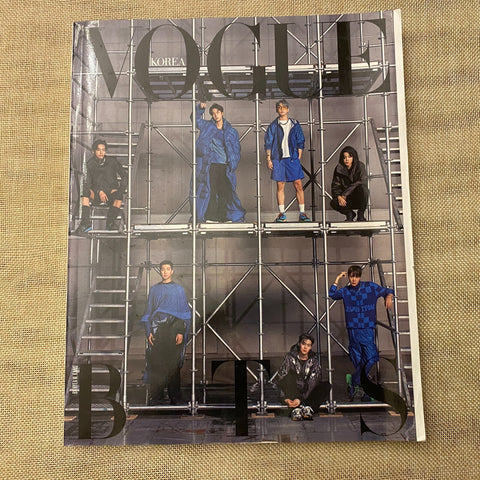 BTS 2022 [ Vogue Korea Magazine 306 ] Jan 2022 Photobook / Used, Rare / Gift