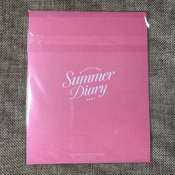 BLACKPINK GROUP [ 2021 SUMMER DIARY ] Official Magnet Set / New / Gift