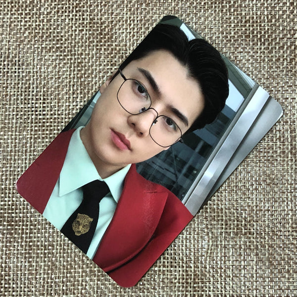 EXO SC SEHUN [ What A Life ] Official Photocard, 1st Mini Green / New / Gift
