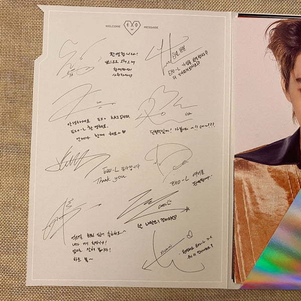 EXO GROUP [Official Fanclub EXO-L Welcome Kit] Official Holder Photo Poster Set