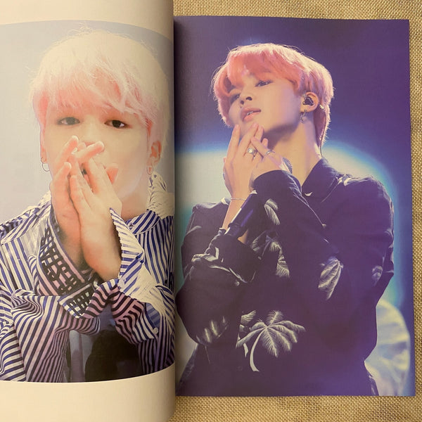 BTS JIMIN [IN THE SNOW Exhibition] Photobook Little Blossom, 44 pg 21x29cm /+G