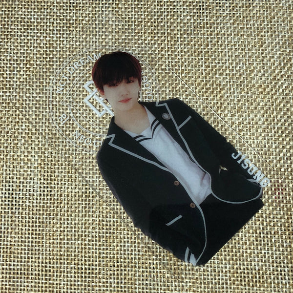 NCT DREAM JISUNG [Back to School Kit] Official Clear Bookmark Photocard / Gift