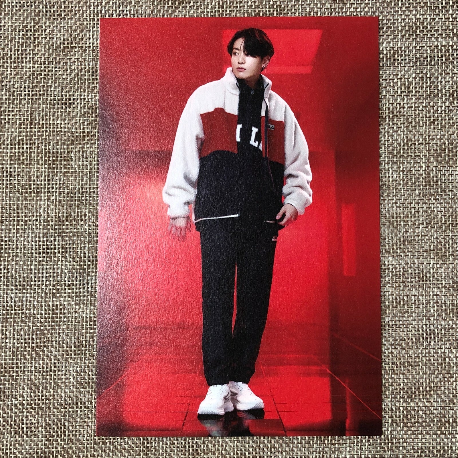 BTS JUNGKOOK #1 [FILA 2020 Fall Collection] Official Postcard Photobook / Gift