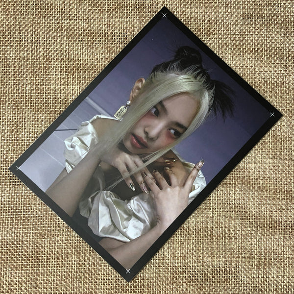 BLACKPINK JENNIE [How You Like That] Official Postcard, Special Ed. / New / Gift