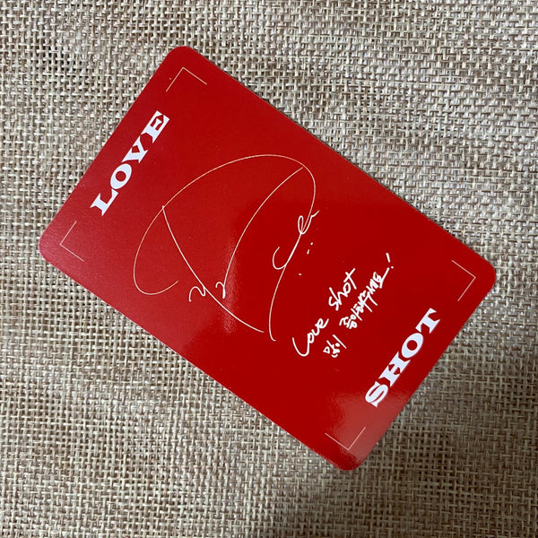 EXO D.O [ LOVE SHOT ] Official Photocard, Love Ver. / New, Rare / Gift