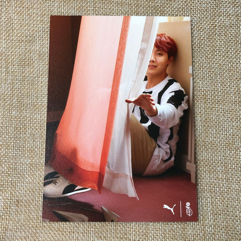 BTS J-HOPE [PUMA Turin] Official Photocard Postcard, Special Limited / Gift