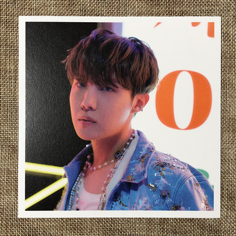 BTS J-HOPE [MAP OF THE SOUL MOS ON:E Concept Book] Square Postcard / New / Gift