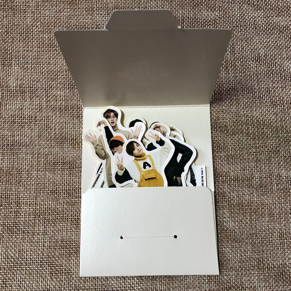 BTS GROUP [ 2nd Muster ZIP CODE 22920 ] Official Sticker Set / New, Rare / Gift