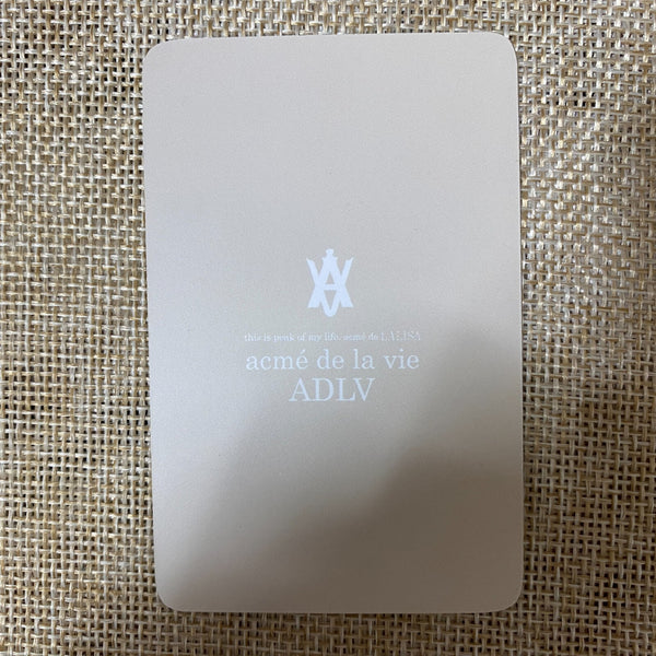 BLACKPINK LISA #1 [ADLV Acme De La Vie Signature] Official Photocard / Gift