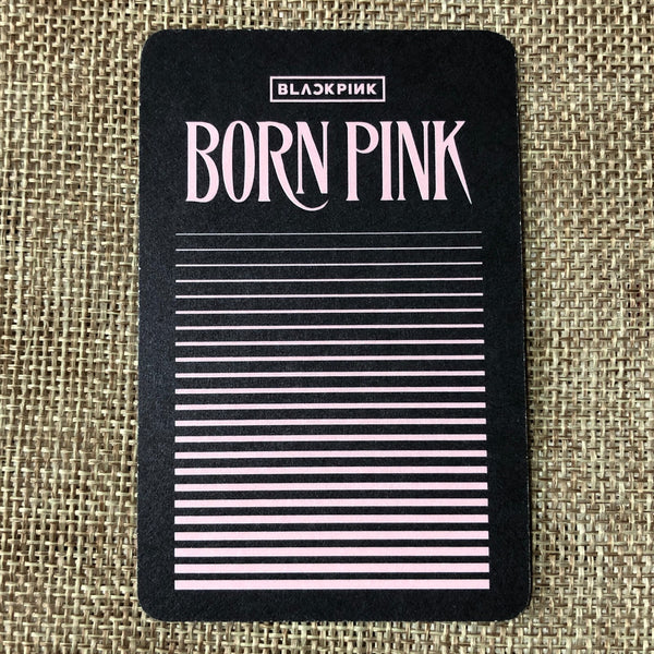 BLACKPINK ROSE #3 [Born Pink World Tour Seoul MD] Official Photocard / Gift