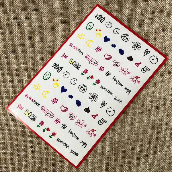 BLACKPINK [ 2020 Welcoming Collection ] Official Sticker Set / New / Gift