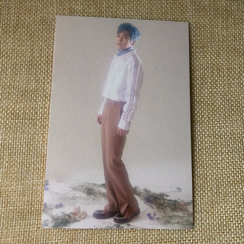 EXO XIUMIN [CBX BLOOMING DAYS] Official Postcard, 2nd Mini Album Pre-Order /+G