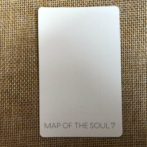 BTS SUGA [ Map Of The Soul 7 ] Official Photocard, Album Ver 4 / New / Gift