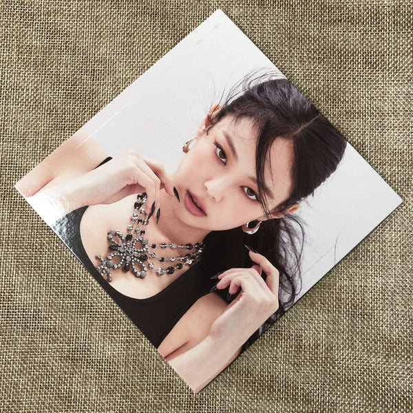 BLACKPINK JENNIE [ THE ALBUM ] Official Postcard, Ver. 2 / New / Gift