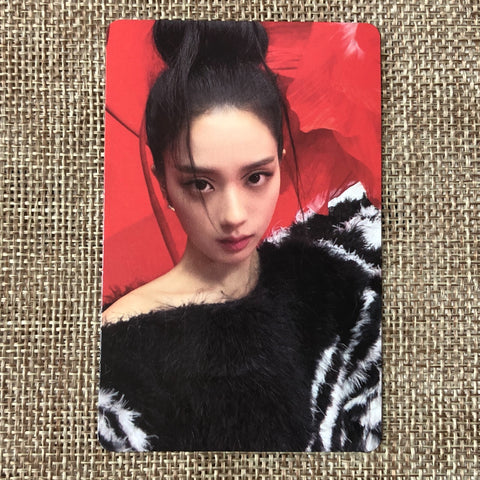 BLACKPINK JISOO [ ME ] Official Photocard, Solo 1st Single Red Ver. / New / Gift