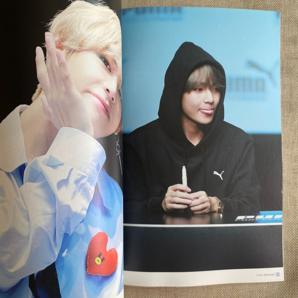 BTS V [ 2018 TAETAELAND 2nd Exhibition Photobook ] 100 pg / New / Gift