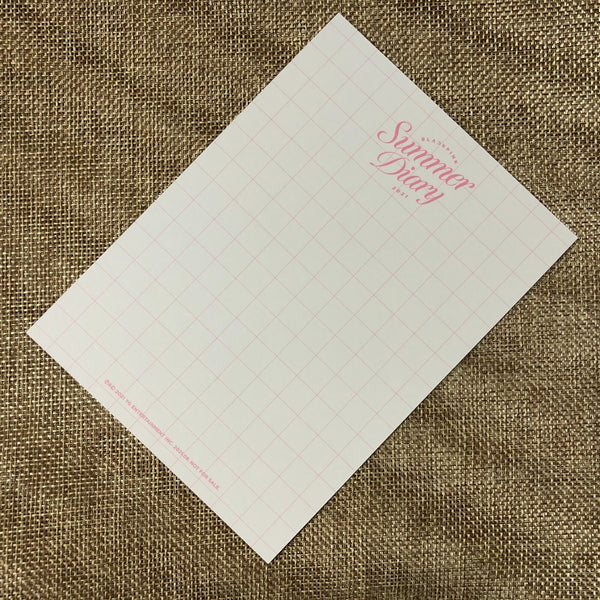 BLACKPINK LISA #2 [ 2021 SUMMER DIARY ] Official Postcard Photocard / New / Gift