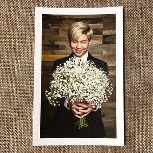 BTS RM [ GLOBAL OFFICIAL FANCLUB 2nd ARMY MEMBERSHIP KIT ] Postcard / New / Gift