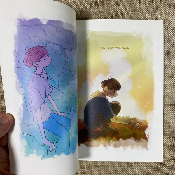 BTS SUGA [ You Never Walk Alone Exhibition Photobook ] 30 pg, 16x22 cm / New /+G
