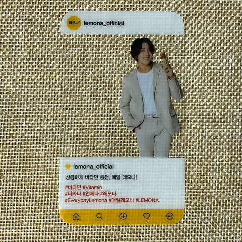 BTS JUNGKOOK [Lemona Vitamins] Transparent Official Photocard / New, Rare / Gift
