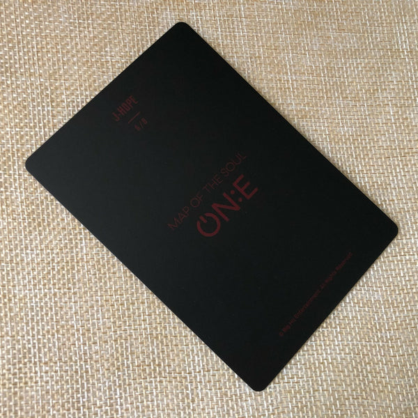 BTS J-HOPE 6/8 [Map of the Soul ON:E] Official Mini Photocard, ONE / New / Gift
