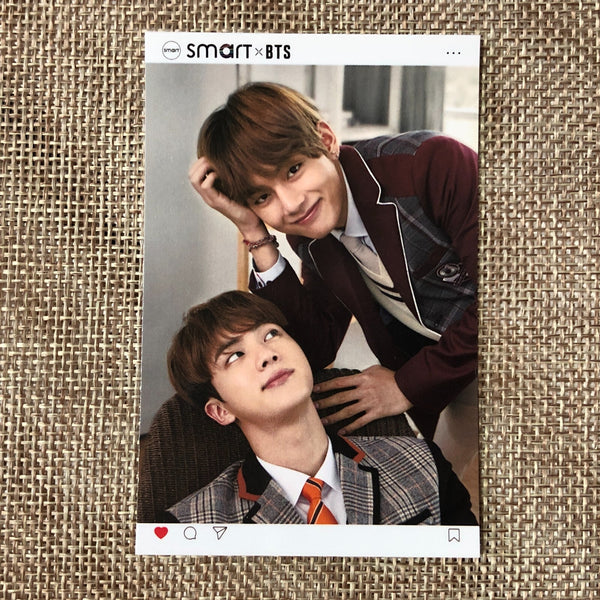 BTS V JIN #2 [ BTS X Smart Uniform ] Official Photocard / New, Rare / Gift